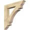 Ekena Millwork Merced Traditional Rough Sawn Bracket, Douglas Fir, 6"W x 40"D x 40"H BKT06X40X40MRC01RDF - alternate 1